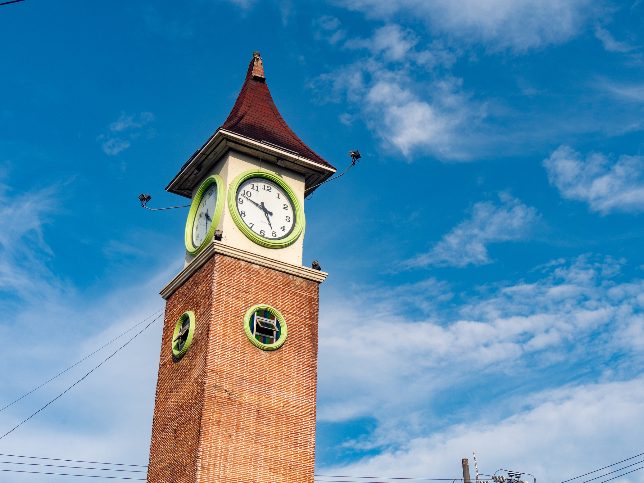 Baliuag City Clock Tower, Tower In Baliuag, Bulacan, Philippines